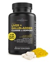Livingod Daily Liver & Gallbladder Cleanse ή συμπλήρωμα υποστήριξης με γαϊδουράγκαθο γάλακτος, Bile, Bile Salts, Digestive Enzymes και Artichoke Leaf Extract, Digestive Health & Liver Support, 56 Κάψουλες