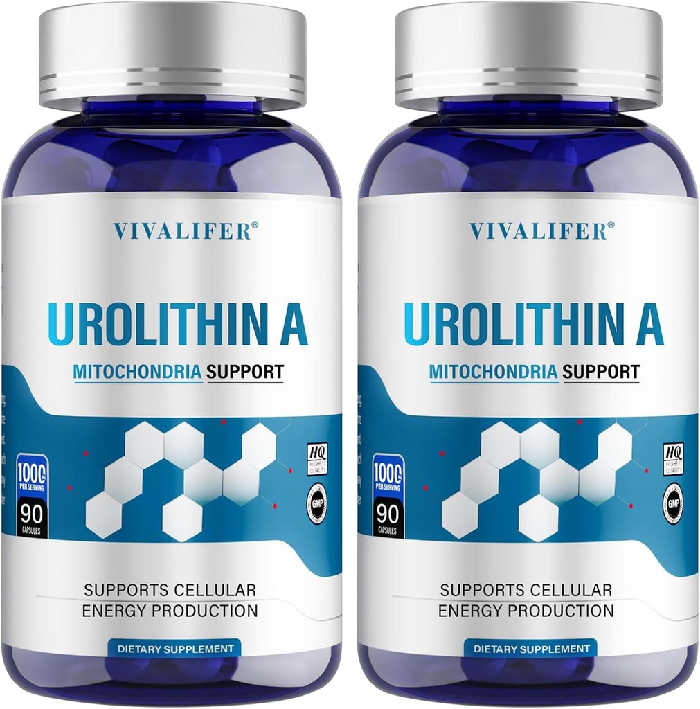 Urolithin A Supplement 1000 mg, 180 Softgels Güçlü Antioksi Koruma, Sağlıklı Saldırganlık ve Mitochondrial Health ve Hücre Onarımı Erkekler ve Kadınlar için Destek