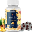 SOHM Amla ve Ashwagandha Gummies, Bireysel olarak sarıldı, Sağlıklı Immune Sağlığını Destekler Enfeksiyonları azaltır - Kadınlar ve Erkekler Vegetarian (Pineapple,Mango)