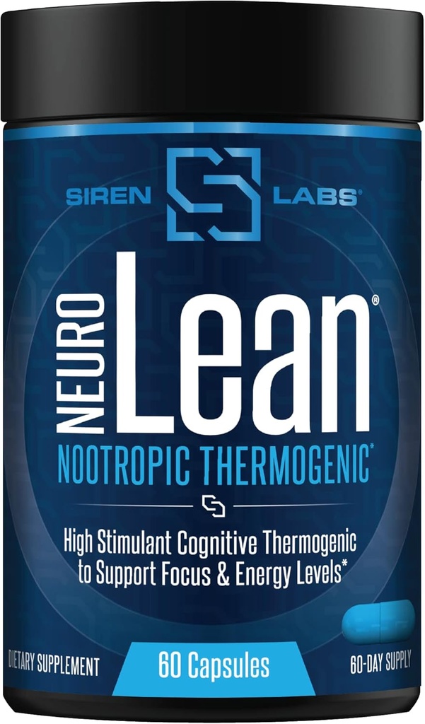 Siren Laboratuvarları Sağlık, Su Kaybı, Enerji ve Odaklığı için Sinirli Termojenik - 60 Capsules