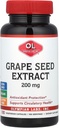 Εκχύλισμα σπόρων σταφυλιών Olympian Labs, 200 mg, 100 κάψουλες χορτοφάγων