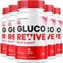 (5 Pack) Gluco Revive - GlucoRevive, Gluco Revive Pills,GlucoRevive Destek, GlucoRevive Capsules, Gluco Revived All Natural Premium Formula, Gluco Revive Pills Yorumları, 5 Ay Boyunca Kapsüller