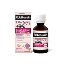 Robitussin Elderberry Cough + Chest Congestion DM Çocuk Cough Medicine, Chest Congestion Relief and Cough Syrup - 4 Fl Oz Oz