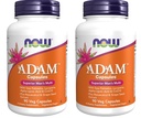 Şimdi Gıdalar: Adam Superior Erkeklerin Çok Vitamini, 90 vcaps 2 paket