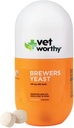 Vet Valuey Brewer's Chewables for Dogs - Dog Daily Supplement to Support Health Skin and Coat - Brewers Supplement with çinko, Iron, Vitamin B Complex - Fla Flavored, 300 Tablet