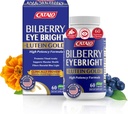 Bilberry Eyebright Extract Gold - για Κόπωση & Θολή Όραμα - Βιταμίνες ματιών με Bilberry Lutein και Zeaxanthin Συμπληρώματα για Καθαρότητα ματιών -Halal - 60 Κάψουλες