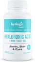 Hyalogic Hyaluronik Asit Gecikmiş Yayın Kapsülleri | Combo Formula w/Glucosamine MSM | Sağlıklı Ortaklar, Gözler ve Cilt ve Genel Vücut | Sağlıklı Cilt | 120 mg | Non-GMO (30 Count)