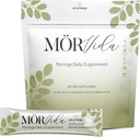 Mörvida Daily Supplement - Moringa Oleifera from The Himalayas - Yüksek C vitamini, Kalsiyum & Protein -Rich in Minerals, protein & More - 30 Sachets