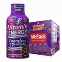 Energy Mood+ Ekstra Kuvvetli Enerji Shot Tropikal Berry 48 Paketi, 260 mg Natural Caffeine, B-Vitamins, Rhodiola, Chamomile, Mood & Energy Support, Zero Sugar, Gluten-Free, Vegan, 1.93 fl ozz