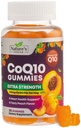 Yetişkin 100 mg için CoQ10 Gummies - 3X Güçlü, Yüksek Aborpsiyon, Kalp Sağlığı Desteği ve Enerji Üretimi için Antioksi Supplement, Ultra Coenzyme Q10 Vitaminleri, Coq 10 Supplements - 30 CoQ10 Gummies