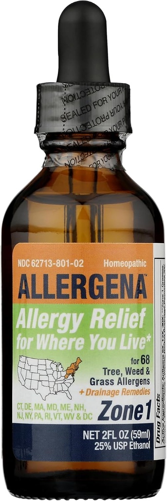 PROGENA - Allergena Bölgesi 1 - Antilerjen Yardımı (2 FL Ounce)