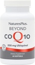NaturesPlus Beyond CoQ10-200 mg Ubiquinol - 60 Swallow Softgels - Yüksek Potency, Yüksek Aborpsiyon Tamam, Kalp Sağlığı, Antioksit - 60 Hizmetler