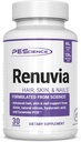 PE Science Renuvia, One Daily Hair Skin and Nails Hyaluronic Acid, 30 Capsules