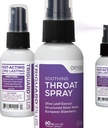 TriGuard Plus Throat Mix | Elderberry Extract, Olive Leaf Extract and Colloidal Silver Water 3-in-1 Immune Support Throat Spray | Güçlü Immune System Alert | Great Taste, 2oz, Made in USA