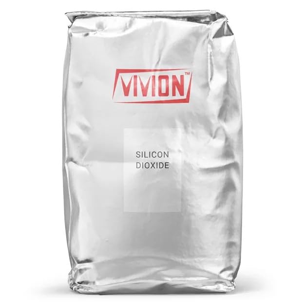 Silikon Dioksit Toz - Bulk 25 lb - Sipernat 50S Farm Grade Fine Precipitated Silica - High-Abxia Anticaking Flow Agent - Tablet & Capsule Mix Excipient