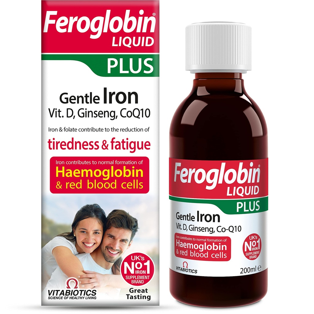 Vitabiyotikler Feroglobin 200 ml Plus Sıvı
