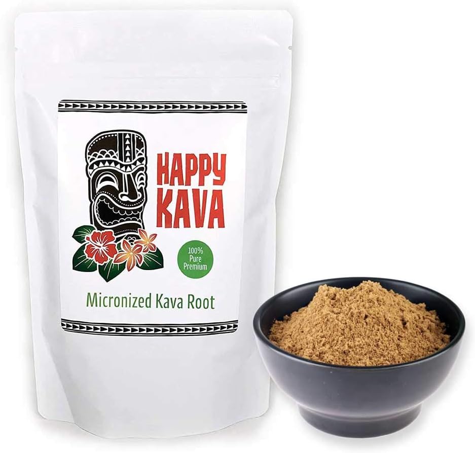 Premium Μικρονισμένη Κάβα Root Powder (8 oz)