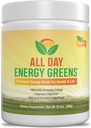 IVL - All Day Energy Greens - Συμπλήρωμα Powder Mix Drink, Greens Powder Superfood - Super Greens Blend για Βέλτιστη Διατροφή, Ενέργεια & Πέψη, Superfood Boost (Fruity Flavor)