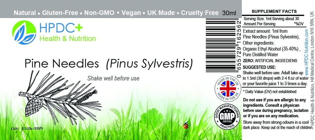 HPDC+ Sağlık ve Beslenme ALTRAMIN SHIKIMIC Asit Formula – Pine Needles, Star Anise, Fennel – Tincture Extract – 1 fl oz / 30 ml