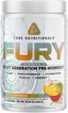 Core Nutritionals Fury V2: Προ-Workout Powder to Maximize Performance in The Gym W/Zum-XR® Caffeine, L-Citruline, and Alpha GPC (40 Scops) (Τροπικός Κεραυνός)