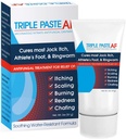 Triple Paste AF Anti Fungal Ointment for Skin Treats Most Athletes Foot and Ringworm - 2 Miconazole Antifungal Cream - 2 Oz Tube (Pazar Mayıs Vary)