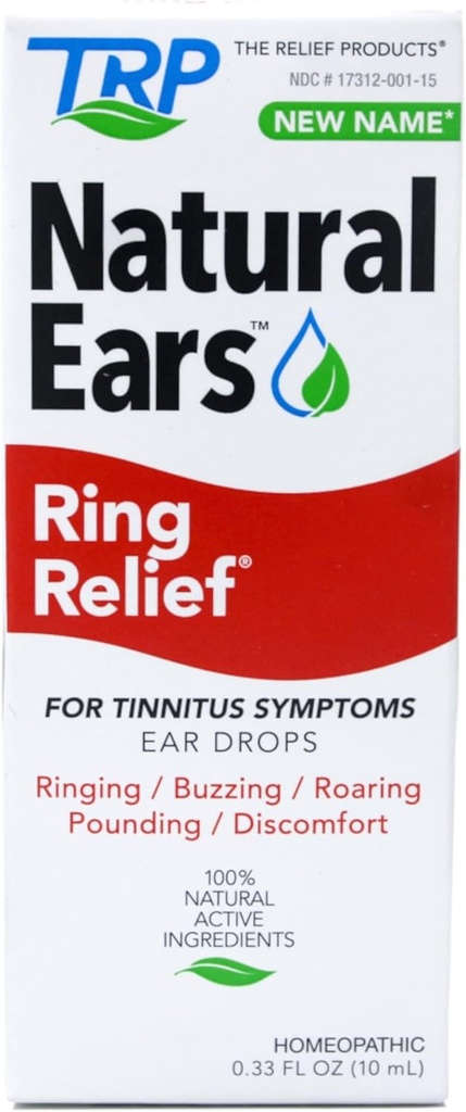 Ring Relief Ear Drops Boyutu .33z Ring Relief Ear Drops .33z