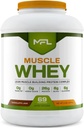 MFL Kas Whey Protein l 28g Protein l 8g BCAAs l Keto Friendly l Low Carbs l 5 lbs. (Chocolate Lava)