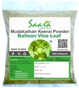 Nutranix bhm HERBAL FRESH Mudakathan Keerai Toz,100g, Balon Vine Leaf Toz, Kanphata, Budda Kakara, Agniballi, Jyotishmati Leaf Toz,100g, (pack 1 x 100g)