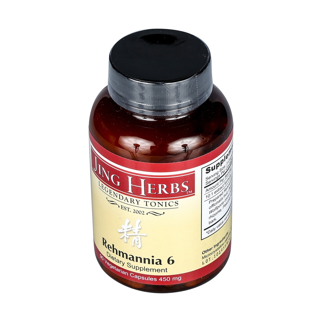 Jing Herbs Rehmannia 6 90 Κάψουλες