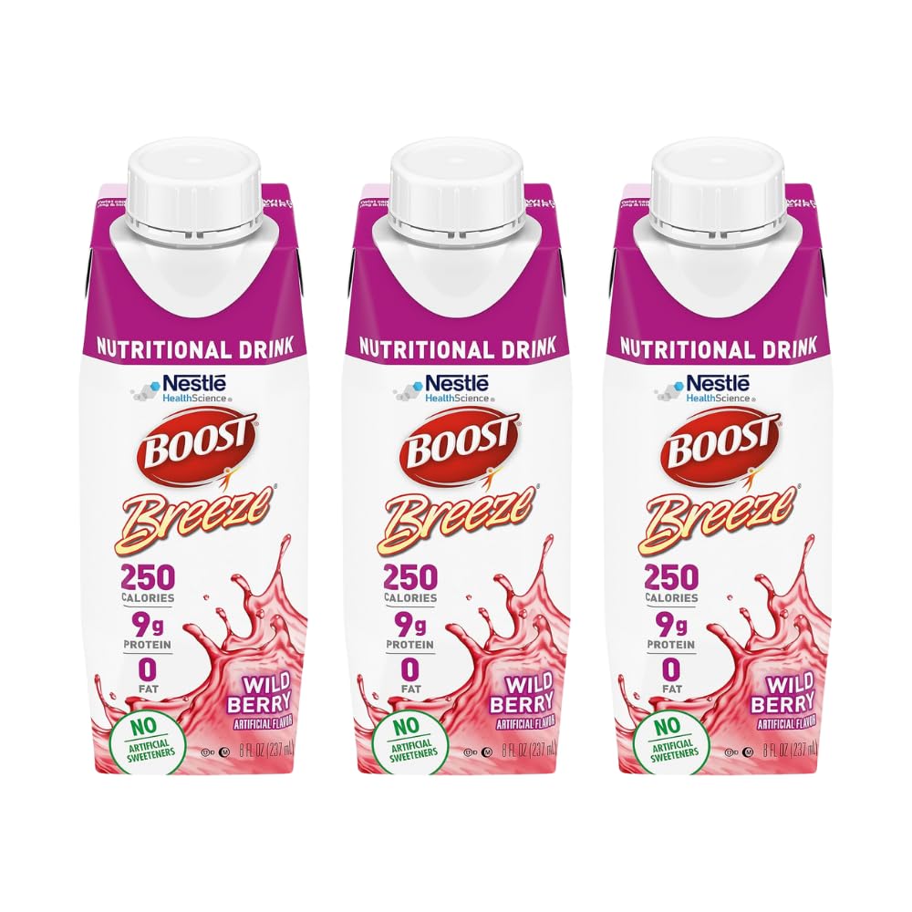 Boost Breeze Beslenme İçgörü, 8 Fl Oz (Pack of 3)