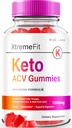 Laboratuvarları - Gelişmiş Kilo Kaybı için Xtremefit, Gelişmiş Formula, Apple Cider Vinegar Supplement (60 Gummies)