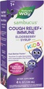 Nature's Way Sambucus Kids Cough Relief + Oz Immune Syrup*, Better Faster Ger, Klinik olarak Proven South African Geranium, Elderberry Extract, C & çinko, Gluten Free, Vegan, 4 Fl Oz
