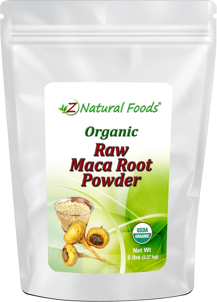 Βιολογική σκόνη ρίζας Maca - Μαζική 5 lb μέγεθος - συμπλήρωμα σούπερ τροφίμων προσαρμογόνου - Κόκκινο, κίτρινο και μαύρο μείγμα μεγαλώνει στο Περού - Mix σε ποτά, χυμό, smoothies, & Συνταγές - Raw, Vegan, Non GMO, Χωρίς γλουτένη