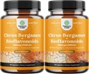 Citrus Bergamot Supplement with Citrus Bioflavonoids - Ultimate Citrus Bioflavonoids Supplement with Citrus Bergamot Extract 1000 mg Atari and Hesperidin for Immunity & Heart Health Support (2 Ay)