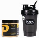 Pinch Magic Fiber & Shaker Combo | Prebiyotik Psyllium Husk Fiber for Digestive Health, Keto, Vegan, Low Sugar | Madonna-Free Shaker for Smooth Mix, Travel-Friendly, Dishwasher Safe | 28-Day Supply