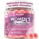 Demir, Biotin 2500, Collagen, Keratin, Günlük Vitaminler A C D E Folate, B Kompleksi, Kadın Destek Enerji, Güzellik, Immune, Sugar Free, 60 Count