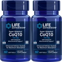 Επέκταση ζωής Super Ubiquinol CoQ10 με ενισχυμένη μιτοχονδριακή υποστήριξη 100 mg, 60 softgels (πακέτο των 2)