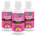 Lily Of The Desert Stomach Formula, Aloe Vera 80 Gel - Sepery Elm, Chamomile, Peppermint ve Ginger for Gut Health, Heartburn, Acid Reflux, 32 Oz (Pack of 3)