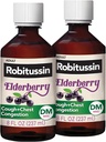 Robitussin maksimum Güçlü Yaşlılar Cough Plus Chest Congestion DM, yetişkinler için baskıcı, Drowsy Liquid Cough ve Chest Congestion Relief - 2x8 Fl Oz