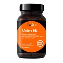 Invite Health Veins Hx® - Υποστηρίζει Veins και Κυκλοφορική Υγεία - Περιέχει βιταμίνη C, Citrus Bioflavonoids, Horse Chestnut Seed, Gotu Kola, Bilberry Fruit - 60 Tablets