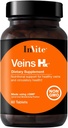 Invite Health Veins Hx® - Supports Veins and Circulatory Health - Contains C, Citrus Bioflavonoids, Horse Chestnut Seed, Gotu Kola, Bilberry Fruit - 60 Tabletler