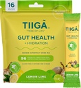 Tiiga Gut Health + Hydration Drink Mix – 7g Baobab, 5g Prebiotic Fiber, Electrolytes, No Dairy, Vegan, No Added Sugar, Digestion, Regularity, & Constipation – 16 Servings