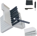 Βοηθητικό ακοής Wax Guards Filters Cerumen Stop Wax Παγίδες για Phonak, Unitron, Widex Βοηθητικά ακοής Καθαριστικό με Cleaning Brush kit Εργαλεία και θήκη μεταφοράς – 3Packs/24 Filters