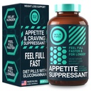 Kilo kaybı için Suppressant - Diyet Pills Kadınlar ve Erkekler için Hızlı Çalışıyor - Garcinia Cambogia, Glucomannan, White Kidney Bean Carb Blocker ve Fat Burner - 60 Veggie Caps
