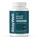 Pain Relief- White Willow Bark Extract, Devil's Claw, Turmeric, Boswellia, Bromelain ve Ginger Premium Ekstraksiyon