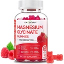 En iyi Magnezyum Glycinate Gummies-300 mg, Kadınlar için Glycinate Supplement, Yüksek Apsiyon Magnezyum Vitaminleri Gummy (60) Vegan Cont,Flexability &Joint Health Supplement