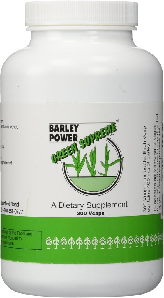 Barley Power 300 Kont Sebze Caplets