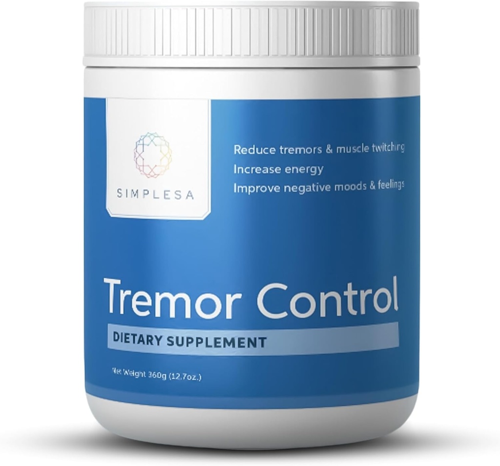 Basitsa Tremor Kontrolü, L-Arginine Alpha-Ketoglutarate Supplement, GABA, Ubiquinol ve Niacin, 360g AAKG Toz Tamam, Destekler Tremor Kontrolü ve Kas Health
