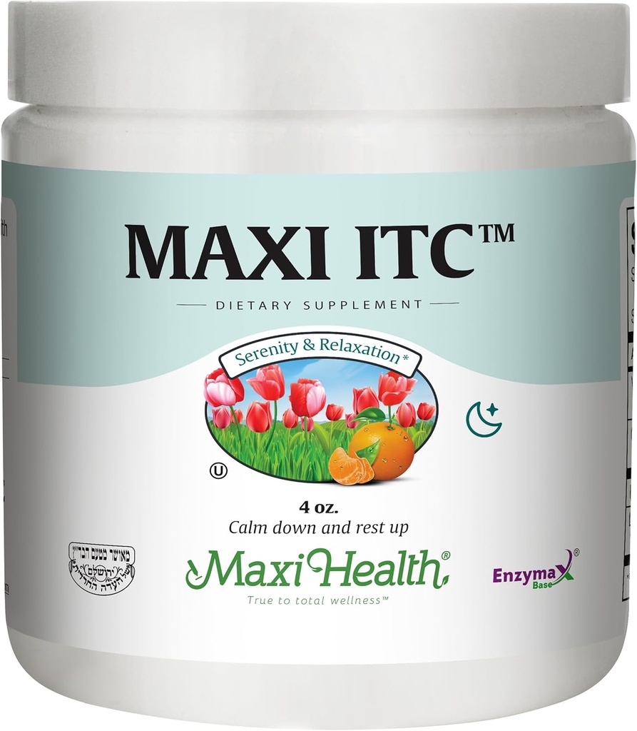 Maxi Health ITC - Inositol - Taurin ve C vitamini ile - Calming Formula - 4 Ounce Toz - Kosher