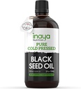 Nigella Sativa Black Seed Oil – Pure Cold-Pressed with 2 Thymoquinone | Mısır Kaynağı | Nutrient-Rich for General Wellness, Hair & Skin Care | 30 Cam Şişe Şişe